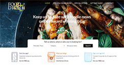 Desktop Screenshot of foodanddrinkguides.co.uk